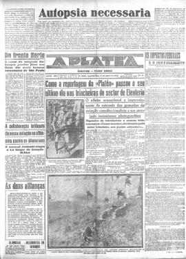 A Platéa [jornal], a. 45, n. 43. São Paulo-SP, 15 ago. 1932.