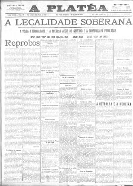 A Platéa [jornal], a. 37, n. 10. São Paulo-SP, 01 ago. 1924.