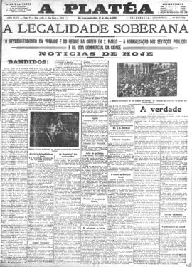 A Platéa [jornal], a. 37, n. 9. São Paulo-SP, 31 jul. 1924.
