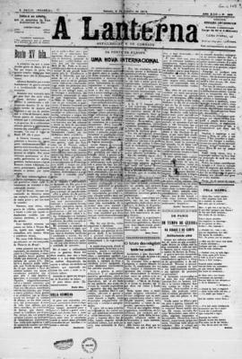 A Lanterna [jornal], a. 13, [s/n]. São Paulo-SP, 03 out. 1914.