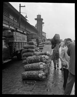 Fotografia "Mercado Municipal, Reportagem Geral" ([Local n/d] , [Data n/d]) [negativo]. / Fotógrafo(a): Equipe.  -- ITEM-0009.