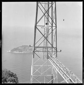 Fotografia "Vistas - R.J. (Pão de Açúcar)" ([Local n/d] , [Data n/d]) [negativo]. / Fotógrafo(a): Equipe.  -- ITEM-0014.