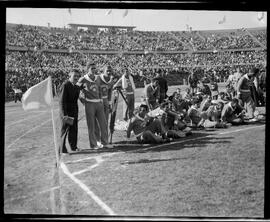 Fotografia "Futebol - Chile" ([Local n/d] , [Data n/d]) [negativo]. / Fotógrafo(a): [Autoria n/d].  -- ITEM-0020.