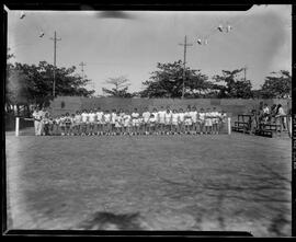 Fotografia "Esporte - Tênis" ([Local n/d] , [Data n/d]) [negativo]. / Fotógrafo(a): Ângelo.  -- ITEM-0005.