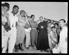 Fotografia "Negrão de Lima - O Ministro da Justiça pacifica a crise política no Maranhão, Reportagem Geral" ([Local n/d] , [Data n/d]) [negativo]. / Fotógrafo(a): Rodrigues.  -- ITEM-0021.