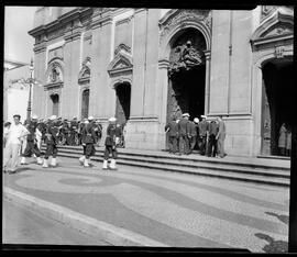 Fotografia "Missa por mortos - Marinha de Guerra" ([Local n/d] , [Data n/d]) [negativo]. / Fotógrafo(a): Jankiel.  -- ITEM-0001.