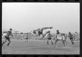 Fotografia "CAMPEONATO CARIOCA DE PROFISSIONAIS DE 1963' (1º TURNO) Jogo Botafogo x Campo Grande (2 x 0)" ([Local n/d] , 1963) [negativo]. / Fotógrafo(a): Demócrito; Ribeiro.  -- ITEM-0025.