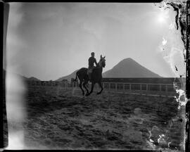 Fotografia "Jockey" ([Local n/d] , [Data n/d]) [negativo]. / Fotógrafo(a): Ernani Contursi.  -- ITEM-0008.