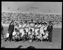 Fotografia "Futebol - Chile" ([Local n/d] , [Data n/d]) [negativo]. / Fotógrafo(a): [Autoria n/d].  -- ITEM-0005.