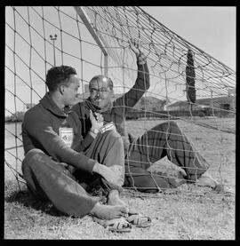 Fotografia "Leônidas da Silva (futebol), Esportes" ([Local n/d] , [Data n/d]) [negativo]. / Fotógrafo(a): Jean Manzon.  -- ITEM-0040.