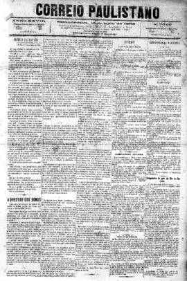 Correio paulistano [jornal], [s/n]. São Paulo-SP, 15 mai. 1882.