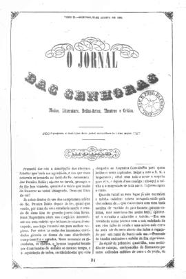 O Jornal das senhoras [jornal], t. 2, [s/n]. Rio de Janeiro-RJ, 22 ago. 1852.