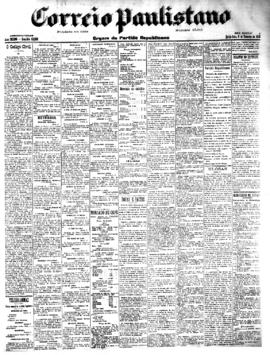 Correio paulistano [jornal], [s/n]. São Paulo-SP, 06 fev. 1902.