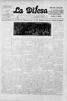 La Difesa [jornal], a. 8, n. 373. São Paulo-SP, 26 set. 1931.