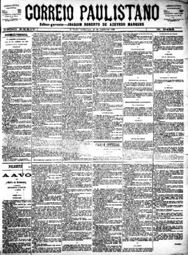 Correio paulistano [jornal], [s/n]. São Paulo-SP, 27 jan. 1888.