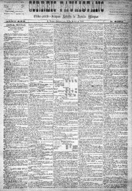 Correio paulistano [jornal], [s/n]. São Paulo-SP, 27 mar. 1884.