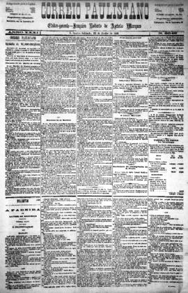 Correio paulistano [jornal], [s/n]. São Paulo-SP, 20 jun. 1885.