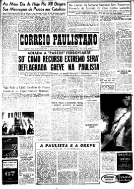 Correio paulistano [jornal], [s/n]. São Paulo-SP, 21 abr. 1957.