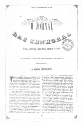 O Jornal das senhoras [jornal], t. 2, [s/n]. Rio de Janeiro-RJ, 26 dez. 1852.