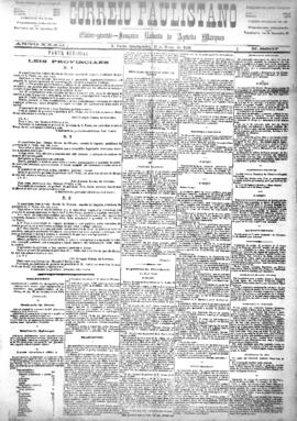 Correio paulistano [jornal], [s/n]. São Paulo-SP, 17 mar. 1886.