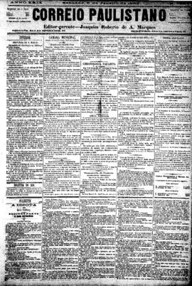 Correio paulistano [jornal], [s/n]. São Paulo-SP, 06 jan. 1883.