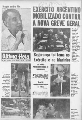 Última Hora [jornal]. Rio de Janeiro-RJ, 30 set. 1969 [ed. vespertina].