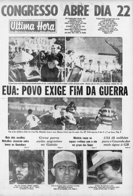 Última Hora [jornal]. Rio de Janeiro-RJ, 16 out. 1969 [ed. vespertina].