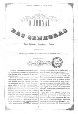 O Jornal das senhoras [jornal], t. 3, [s/n]. Rio de Janeiro-RJ, 30 jan. 1853.