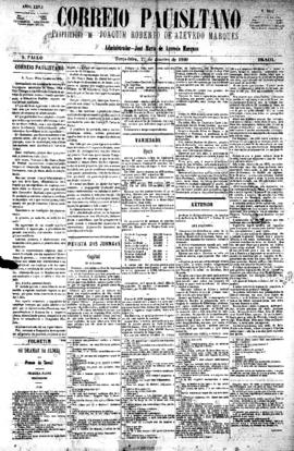 Correio paulistano [jornal], [s/n]. São Paulo-SP, 27 jan. 1880.