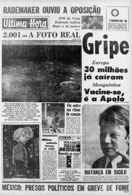 Última Hora [jornal]. Rio de Janeiro-RJ, 11 dez. 1969 [ed. vespertina].