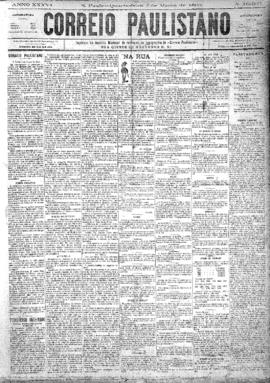 Correio paulistano [jornal], [s/n]. São Paulo-SP, 05 mar. 1890.