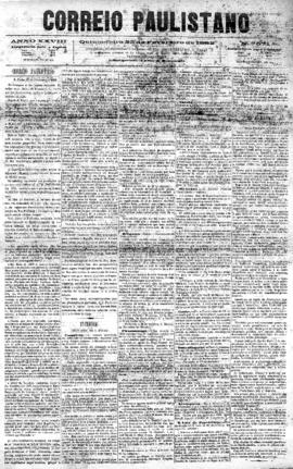 Correio paulistano [jornal], [s/n]. São Paulo-SP, 23 fev. 1882.