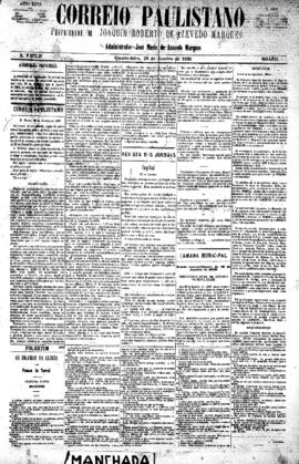 Correio paulistano [jornal], [s/n]. São Paulo-SP, 28 jan. 1880.