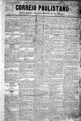 Correio paulistano [jornal], [s/n]. São Paulo-SP, 18 dez. 1882.