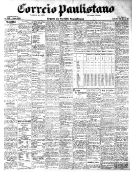 Correio paulistano [jornal], [s/n]. São Paulo-SP, 12 mar. 1902.