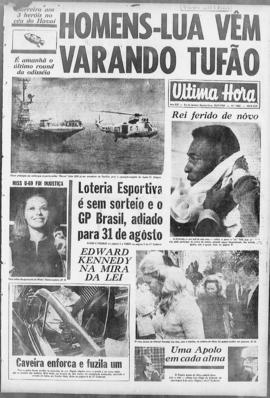 Última Hora [jornal]. Rio de Janeiro-RJ, 23 jul. 1969 [ed. vespertina].