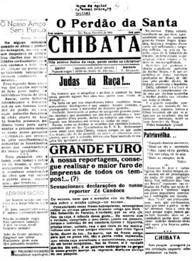 Chibata [jornal], [s/n]. São Paulo-SP, fev. 1932.