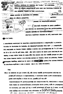 TV Tupi [emissora]. Dossiê subsidiário [programa não identificado], 29 out. 1978.