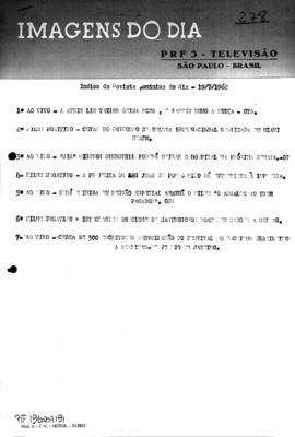 TV Tupi [emissora]. Revista Feminina [programa]. Roteiro [televisivo], 19 jul. 1962.