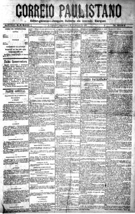 Correio paulistano [jornal], [s/n]. São Paulo-SP, 27 jan. 1887.