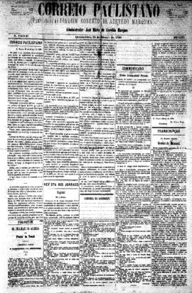 Correio paulistano [jornal], [s/n]. São Paulo-SP, 25 mar. 1880.