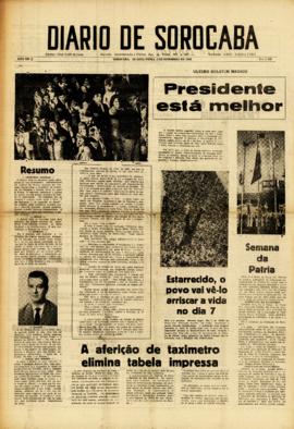 Diario de Sorocaba [jornal], n. 3358. Sorocaba-SP, 03 set. 1969.