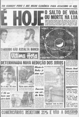Última Hora [jornal]. Rio de Janeiro-RJ, 22 mai. 1969 [ed. vespertina].