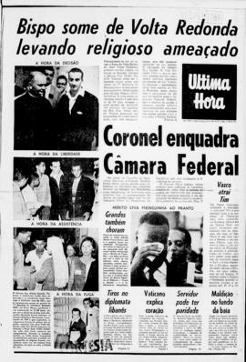 Última Hora [jornal]. Rio de Janeiro-RJ, 07 dez. 1967 [ed. vespertina].
