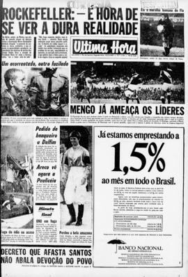 Última Hora [jornal]. Rio de Janeiro-RJ, 12 mai. 1969 [ed. vespertina].
