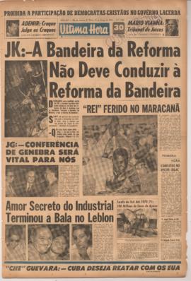 Última Hora [jornal]. Rio de Janeiro-RJ, 23 mar. 1964 [ed. regular].