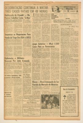 Última Hora [jornal]. Rio de Janeiro-RJ, 30 nov. 1963 [ed. regular].
