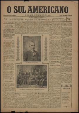 O Sul americano [jornal], a. 1, n. 9. São Paulo-SP, mar. 1908.