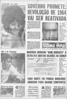 Última Hora [jornal]. Rio de Janeiro-RJ, 20 set. 1969 [ed. vespertina].