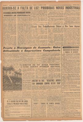Última Hora [jornal]. Rio de Janeiro-RJ, 11 mai. 1963 [ed. regular].